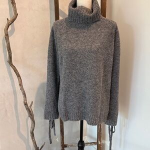 Lovers + Friends Charcoal Turtleneck Sweater